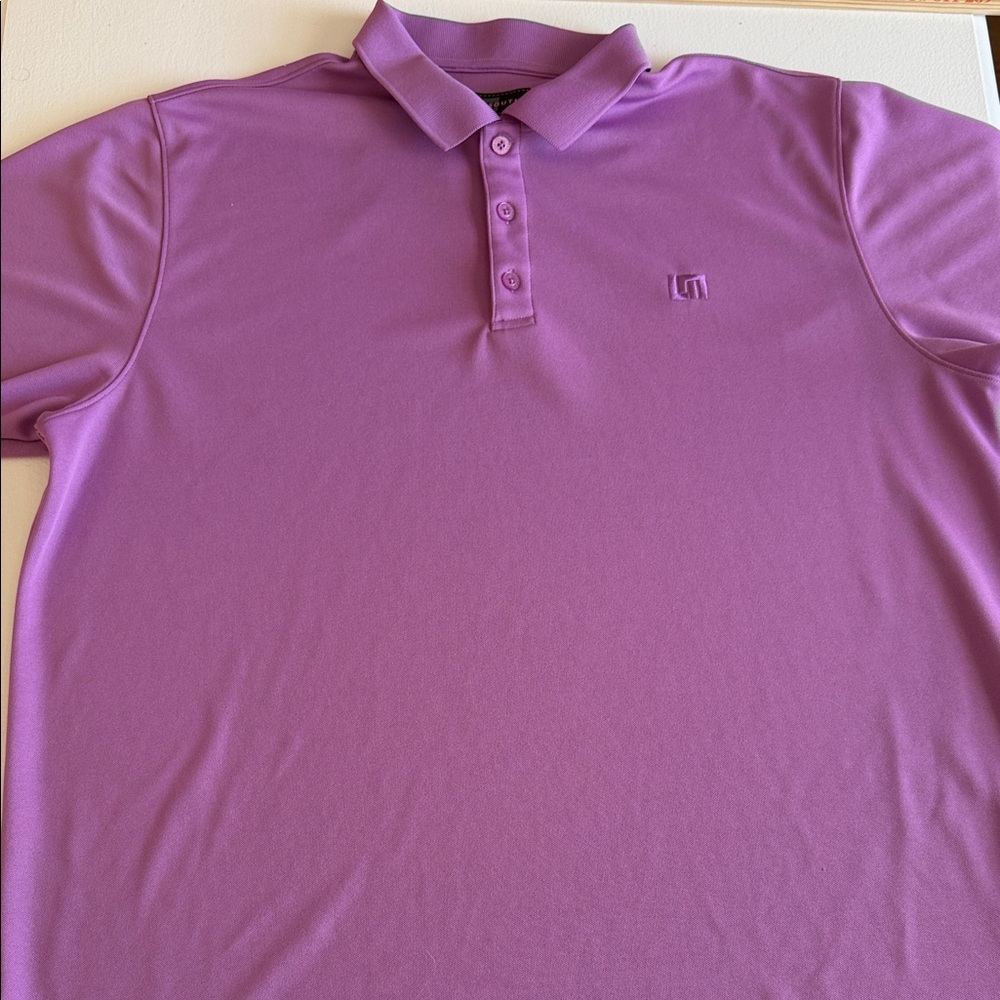 Loudmouth Vibrant Purple Polo Shirt